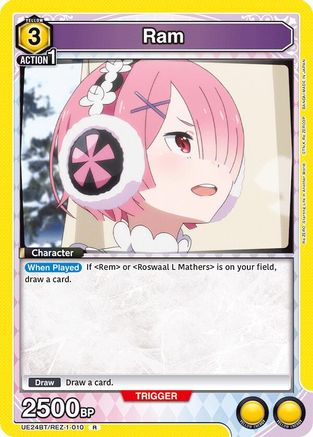 Image of Ram (010) (UE24BT/REZ-1-010) - UE24BT ReZERO Starting Life in Another World Foil