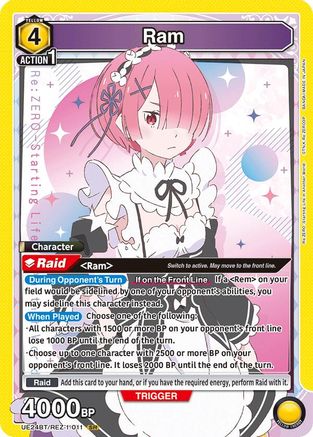 Image of Ram (011) (UE24BT/REZ-1-011) - UE24BT ReZERO Starting Life in Another World Foil