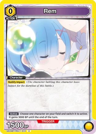 Image of Rem (013) (UE24BT/REZ-1-013) - UE24BT ReZERO Starting Life in Another World