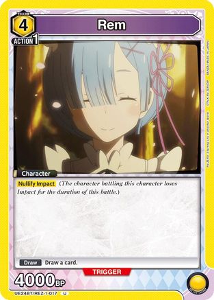 Image of Rem (017) (UE24BT/REZ-1-017) - UE24BT ReZERO Starting Life in Another World