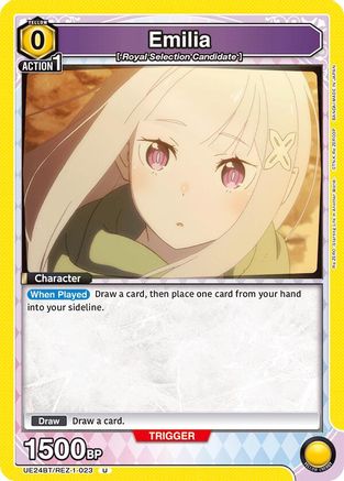 Image of Emilia (023) (UE24BT/REZ-1-023) - UE24BT ReZERO Starting Life in Another World