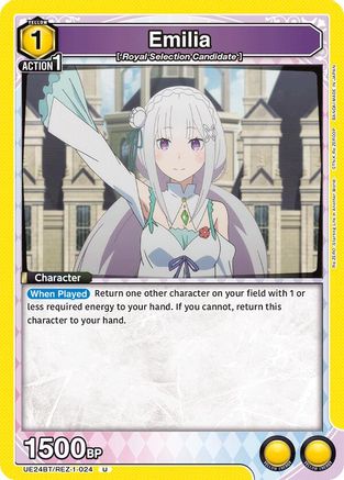Image of Emilia (024) (UE24BT/REZ-1-024) - UE24BT ReZERO Starting Life in Another World