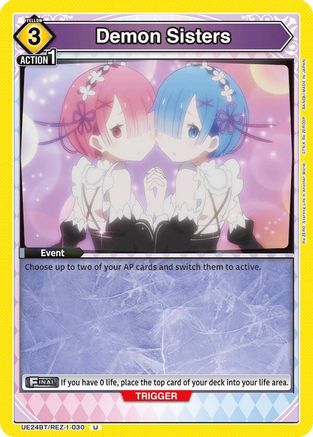 Image of Demon Sisters (UE24BT/REZ-1-030) - UE24BT ReZERO Starting Life in Another World