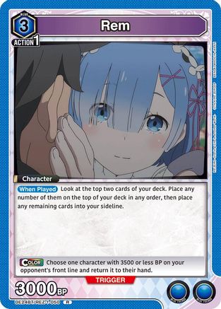 Image of Rem (050) (UE24BT/REZ-1-050) - UE24BT ReZERO Starting Life in Another World Foil
