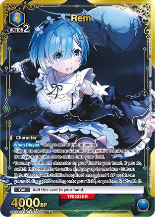 Image of Rem (052) (SR*) (UE24BT/REZ-1-052) - UE24BT ReZERO Starting Life in Another World Foil