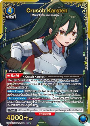 Image of Crusch Karsten (058) (SR*) (UE24BT/REZ-1-058) - UE24BT ReZERO Starting Life in Another World Foil