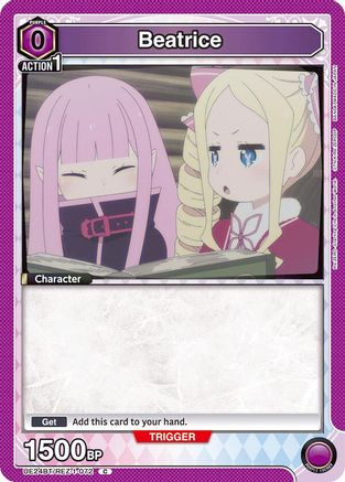 Image of Beatrice (072) (UE24BT/REZ-1-072) - UE24BT ReZERO Starting Life in Another World
