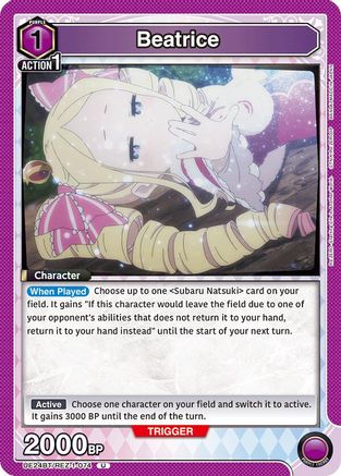 Image of Beatrice (074) (UE24BT/REZ-1-074) - UE24BT ReZERO Starting Life in Another World