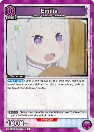 Image of Emilia (083) (UE24BT/REZ-1-083) - UE24BT ReZERO Starting Life in Another World