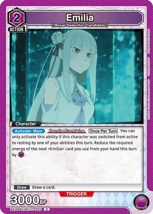 Image of Emilia (085) (UE24BT/REZ-1-085) - UE24BT ReZERO Starting Life in Another World