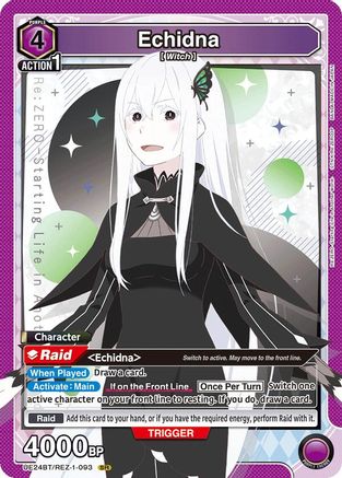 Image of Echidna (093) (UE24BT/REZ-1-093) - UE24BT ReZERO Starting Life in Another World Foil