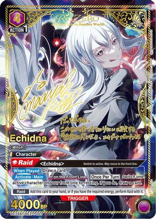 Image of Echidna (093) (SR**) (UE24BT/REZ-1-093) - UE24BT ReZERO Starting Life in Another World Foil