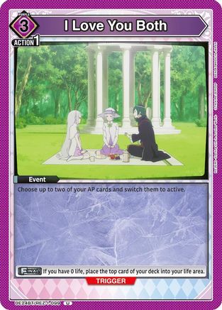 Image of I Love You Both (UE24BT/REZ-1-099) - UE24BT ReZERO Starting Life in Another World
