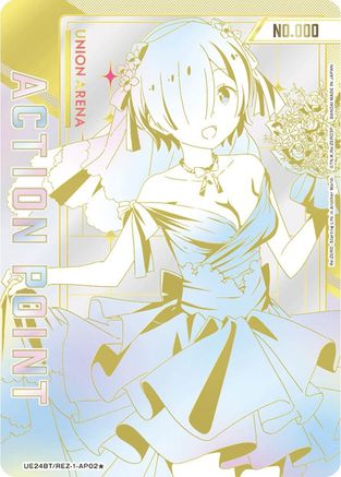 Image of Action Point Card (AP02) (Serial Numbered) (UE24BT/REZ-1-AP02) - UE24BT ReZERO Starting Life in Another World Foil
