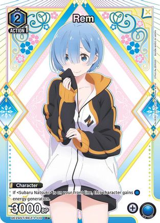 Image of Rem (110) (R*) (UE24ST/REZ-1-110) - UE24ST ReZERO Starting Life in Another World Starter Deck Foil