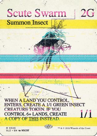 Image of Scute Swarm (0326) (SLZ-326) - Secret Lair x MSCHF: The Zeta Set