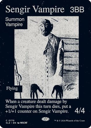 Image of Sengir Vampire (0170) (SLZ-170) - Secret Lair x MSCHF: The Zeta Set