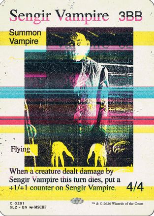Image of Sengir Vampire (0291) (SLZ-291) - Secret Lair x MSCHF: The Zeta Set
