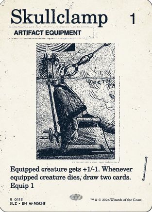 Image of Skullclamp (0113) (SLZ-113) - Secret Lair x MSCHF: The Zeta Set