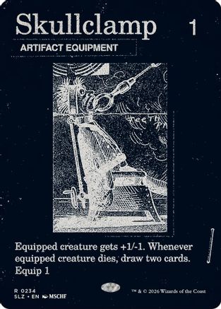 Image of Skullclamp (0234) (SLZ-234) - Secret Lair x MSCHF: The Zeta Set
