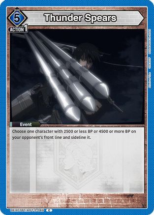 Image of Thunder Spears (UEX07BT/AOT-2-049) - UEX07BT Attack on Titan Vol 2