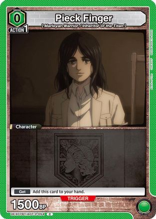 Image of Pieck Finger (054) (UEX07BT/AOT-2-054) - UEX07BT Attack on Titan Vol 2