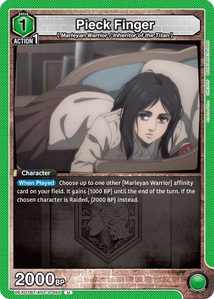 Image of Pieck Finger (055) (UEX07BT/AOT-2-055) - UEX07BT Attack on Titan Vol 2