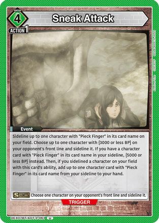 Image of Sneak Attack (UEX07BT/AOT-2-061) - UEX07BT Attack on Titan Vol 2