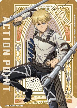 Image of Action Point Card (AP03) (UEX07BT/AOT-2-AP03) - UEX07BT Attack on Titan Vol 2 Foil