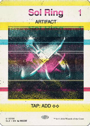 Image of Sol Ring (0356) (SLZ-356) - Secret Lair x MSCHF: The Zeta Set