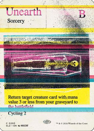Image of Unearth (0293) (SLZ-293) - Secret Lair x MSCHF: The Zeta Set