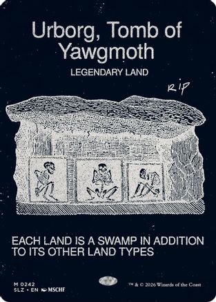 Image of Urborg, Tomb of Yawgmoth (0242) (SLZ-242) - Secret Lair x MSCHF: The Zeta Set