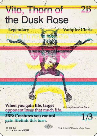 Image of Vito, Thorn of the Dusk Rose (0294) (SLZ-294) - Secret Lair x MSCHF: The Zeta Set