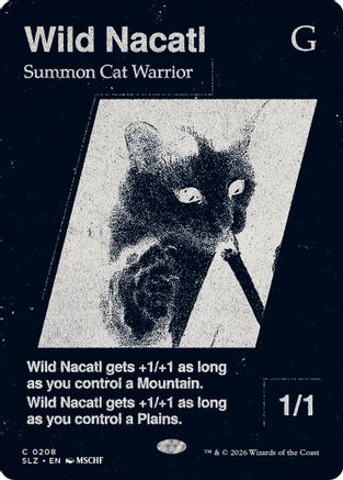 Image of Wild Nacatl (0208) (SLZ-208) - Secret Lair x MSCHF: The Zeta Set