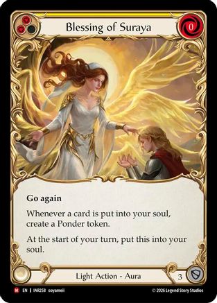 Image of Blessing of Suraya (IAR258) - Usurp the Shadow Throne