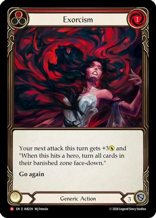 Image of Exorcism (IAR229) - Usurp the Shadow Throne