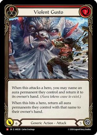 Image of Violent Gusto (IAR228) - Usurp the Shadow Throne