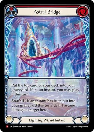 Image of Astral Bridge (Extended Art) (OMN098) - Omens of the Third Age Cold Foil