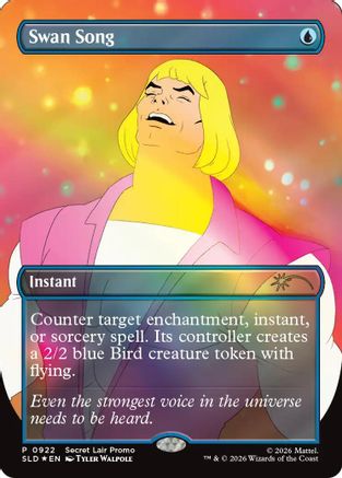 Image of Swan Song (0922) (SLD-922) - Secret Lair Drop Series Foil