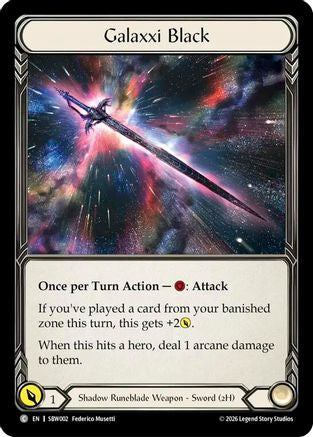 Image of Galaxxi Black (SBW002) - Silver Age: Usurp the Shadow Throne