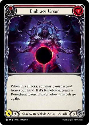 Image of Embrace Ursur (Red) (SBW013) - Silver Age: Usurp the Shadow Throne