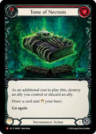 Image of Tome of Necrosis (IAR092) - Usurp the Shadow Throne