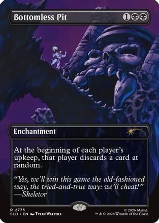 Image of Bottomless Pit (2775) (SLD-2775) - Secret Lair Drop Series