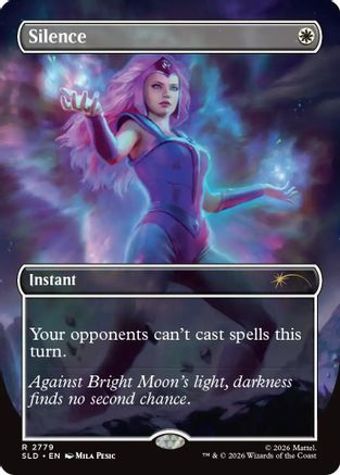 Image of Silence (2779) (SLD-2779) - Secret Lair Drop Series Foil