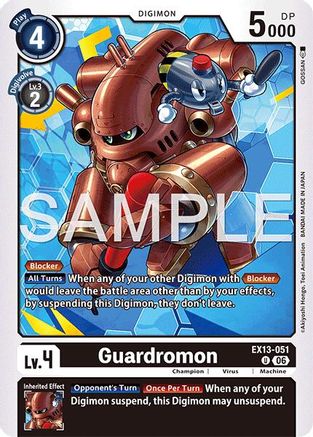 Image of Guardromon (EX13-051) - Chivalrous XIII