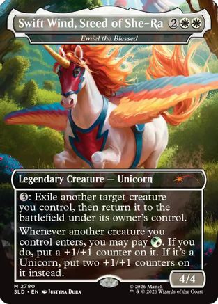 Image of Swift Wind, Steed of She-Ra - Emiel the Blessed (SLD-2780) - Secret Lair Drop Series