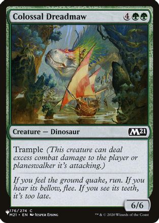 Image of Colossal Dreadmaw (M21) (LIST-176) - The List Reprints
