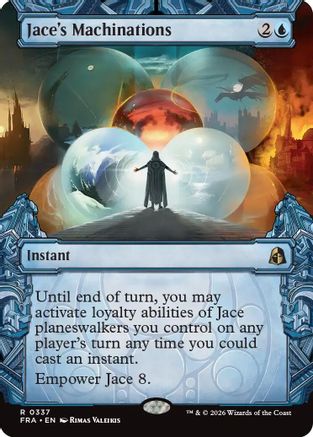 Image of Jace's Machinations (Showcase) (FRA-337) - Reality Fracture Foil
