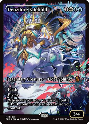 Image of Denzilore Fatehold (Showcase) (0408) (FRA-408) - Reality Fracture Foil
