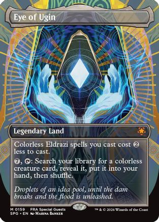 Image of Eye of Ugin (Borderless) (SPG-159) - Special Guests Foil